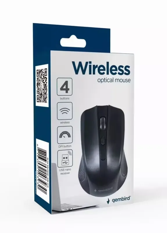 Gembird USB WRL/Black Musw-4B-04