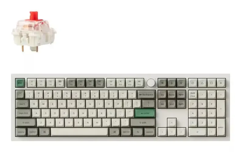 Keychron Q6 Max RGB - Shell White (Q6M-P1)