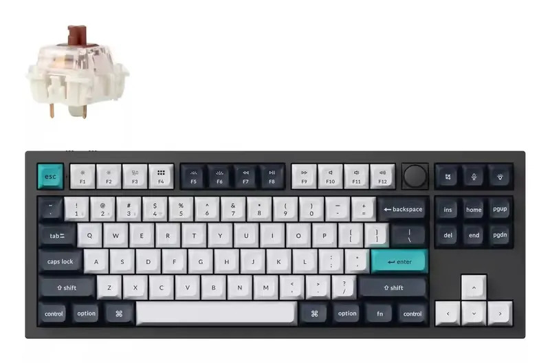 KEYBOARD WRL Q3 MAX RGB/Carbon Black Q3M-M3 Keychron