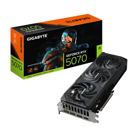 Gigabyte RTX 5070 Windforce OC 12GB