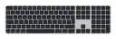 Apple Magic Keyboard with Touch ID and Numeric Keypad DE (Black Keys)