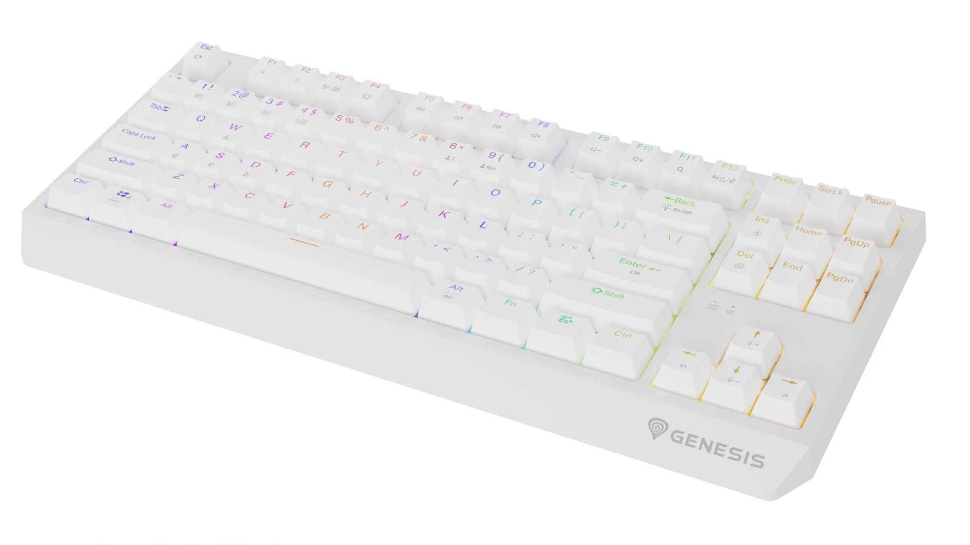 Genesis Thor 230 TKL Wireless Outemu Red US (White)