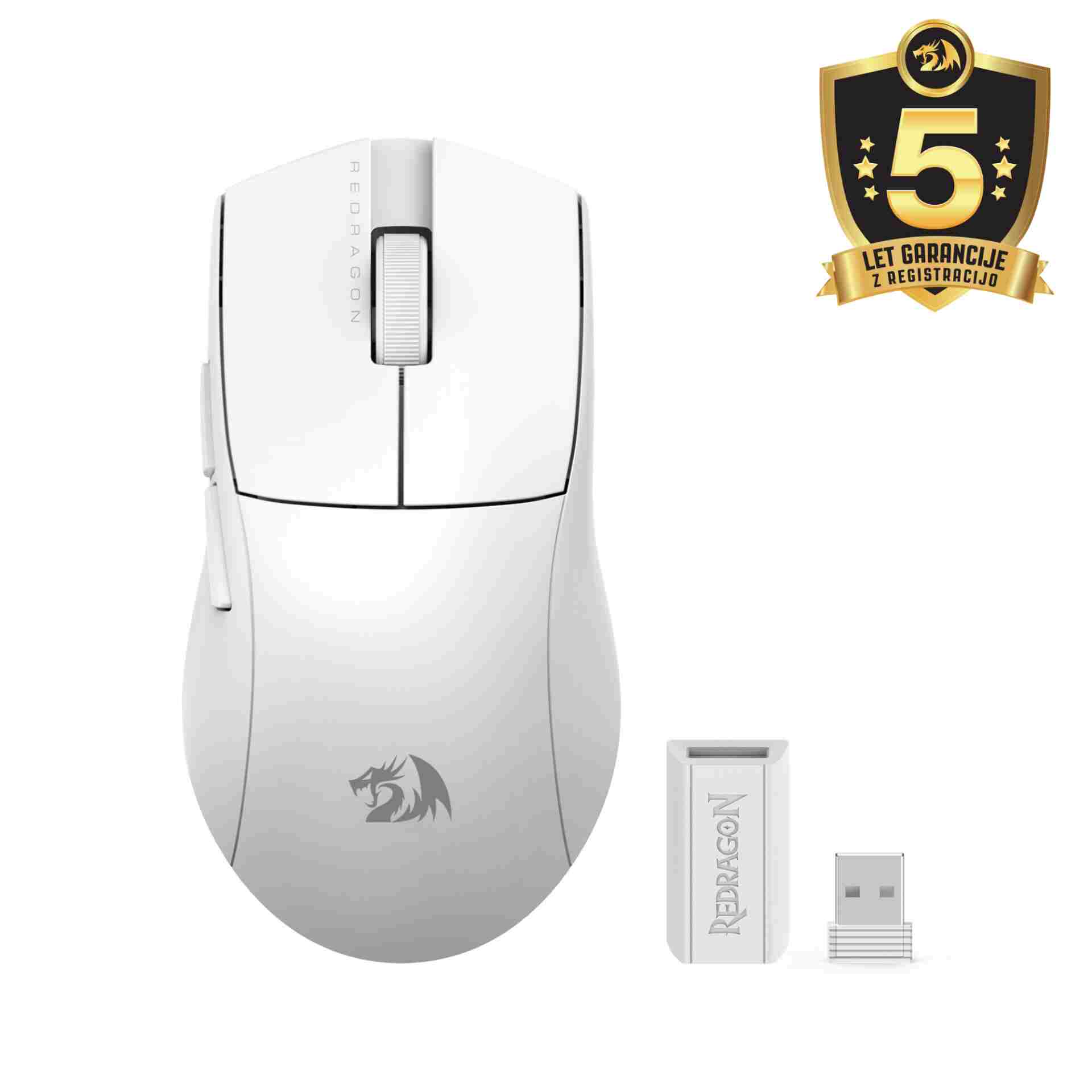 Redragon K1NG Pro M916 1K Wireless (White)
