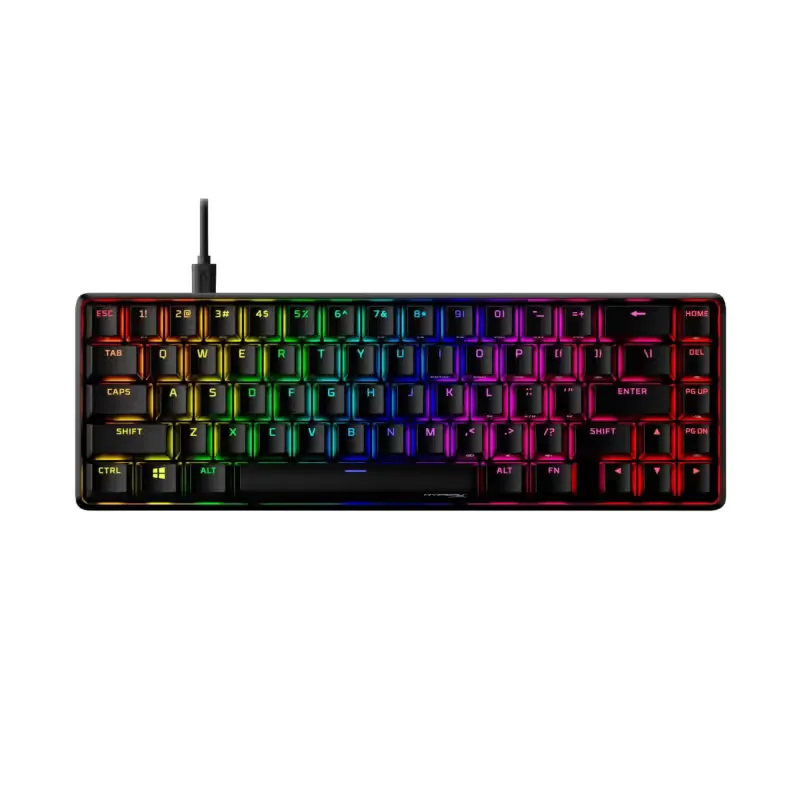 HyperX Alloy Origins 65 - Gaming - HX Red (USLayout) (HKBO1T-RD-US/N) USB Black