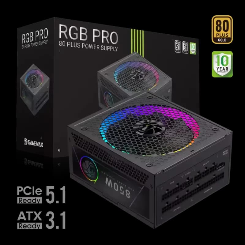 Gamemax 850W RGB PRO 850G