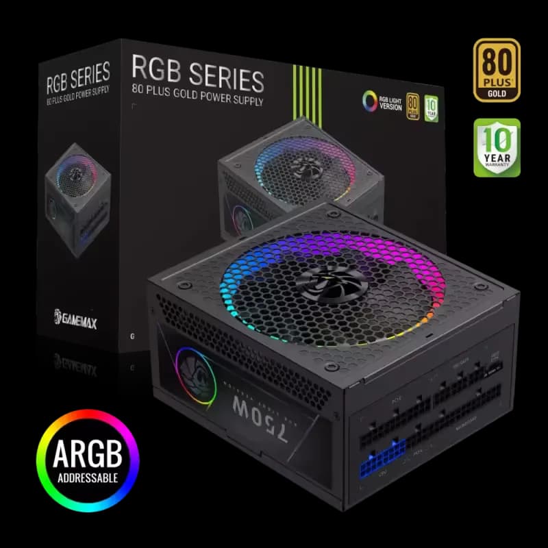 Gamemax 750W RGB 750G