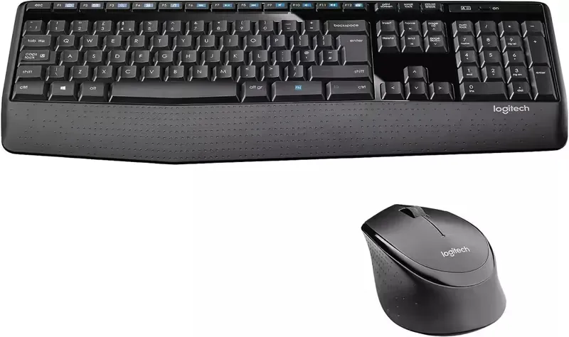 Logitech MK345 Keyboard and Mouse Set Wireless included