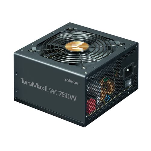 Zalman TeramaxII SE power supply unit 750 W 18+10 pin ATX ATX Black