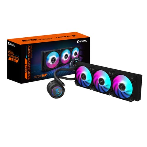 Gigabyte AORUS WATERFORCE II 360 Processor All-in-one liquid cooler 12 cm Black