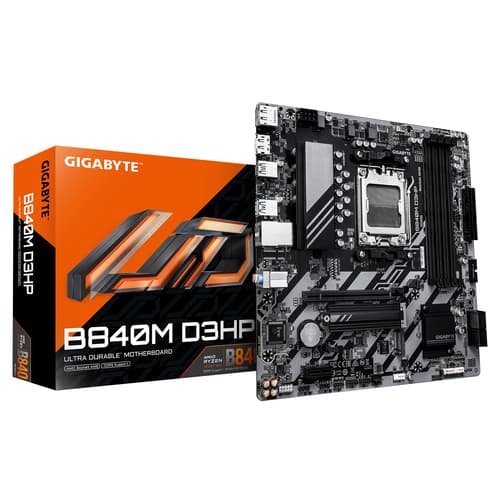 Gigabyte B840M D3HP motherboard AMD B840 Socket AM5 micro ATX