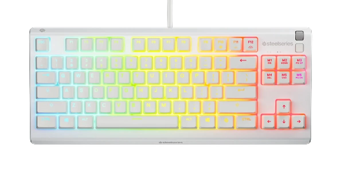 SteelSeries Apex 3 TKL US (White)