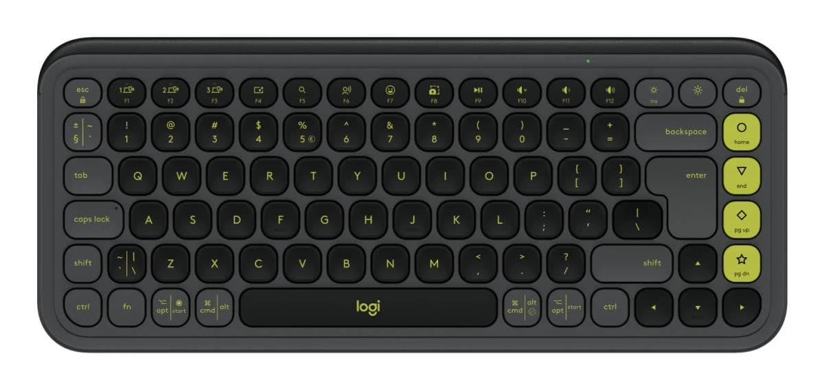 Logitech POP Icon Keys US International (Graphite Green)
