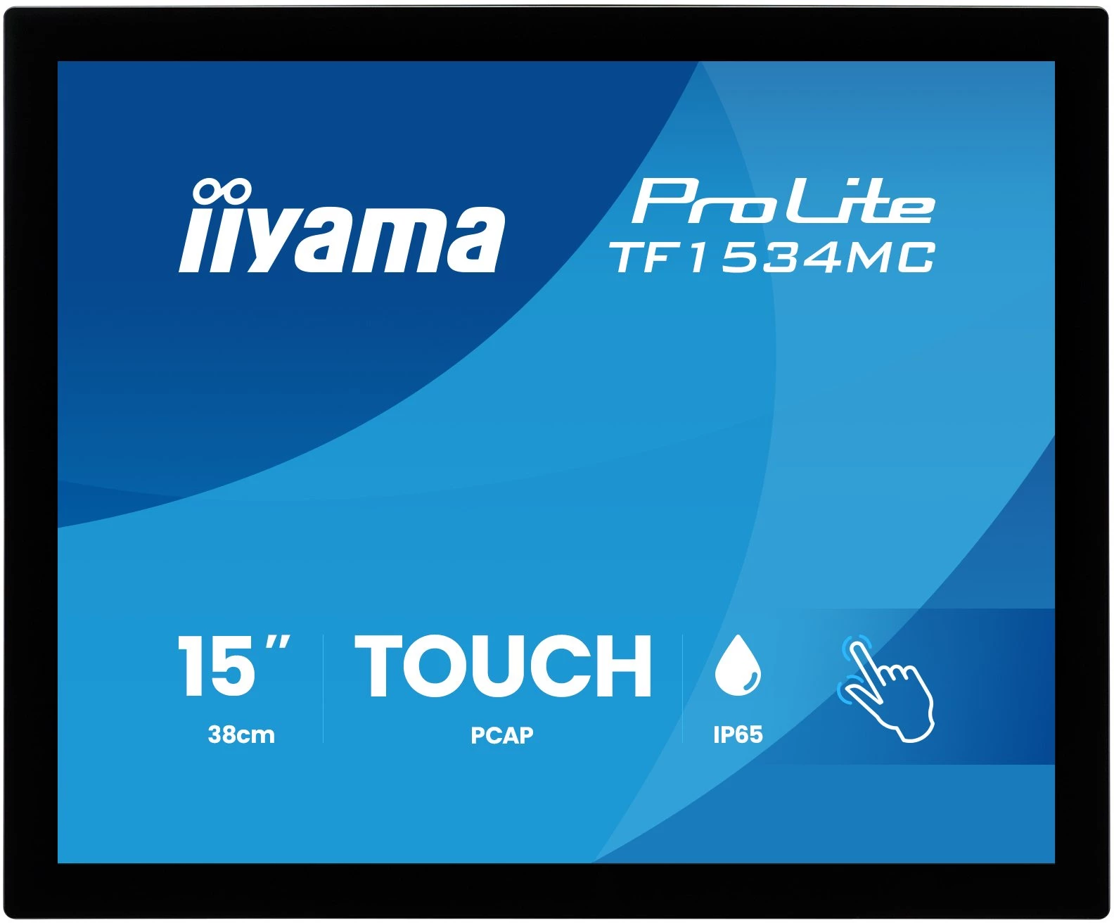 iiyama ProLite TF1534MC-B8X 15" 1024x768 TN 75Hz Touch
