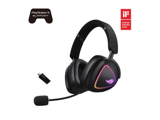 ASUS ROG Delta II, Wireless, Bluetooth, črne